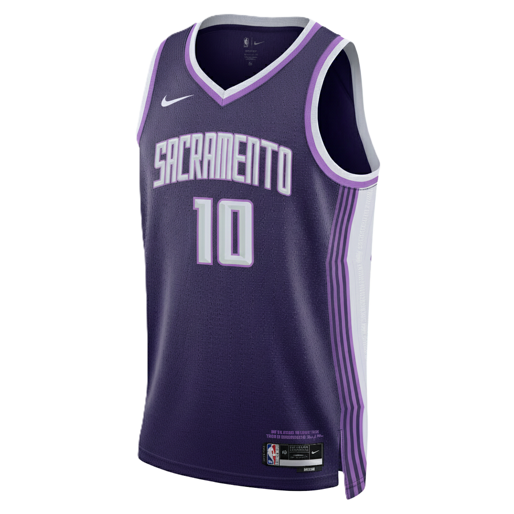 Sacramento Kings Purple 2025-2026 City Edition Jersey DeMar DeRozan #10