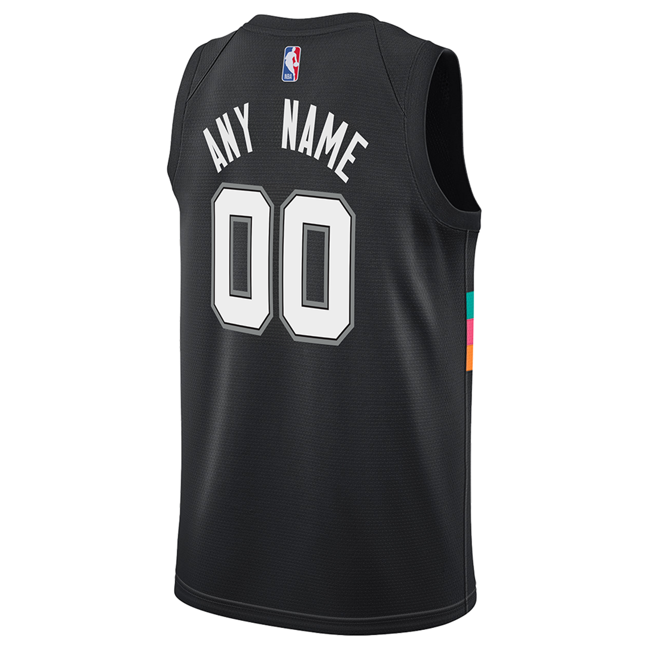 San Antonio Spurs Black 2025-2026 City Edition Jersey Custom