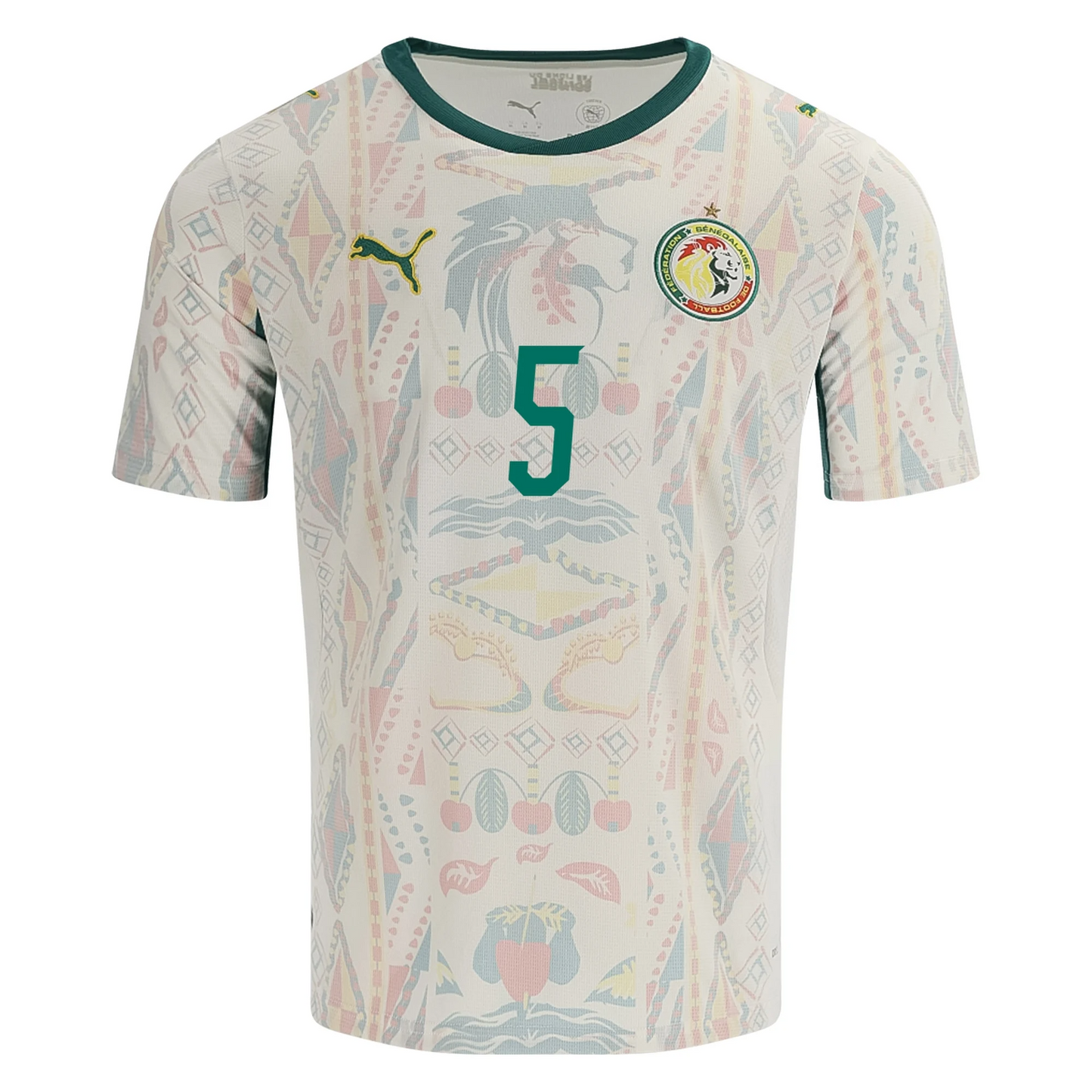 Senegal 2026 Home Jersey Idrissa Gana Gueye #5