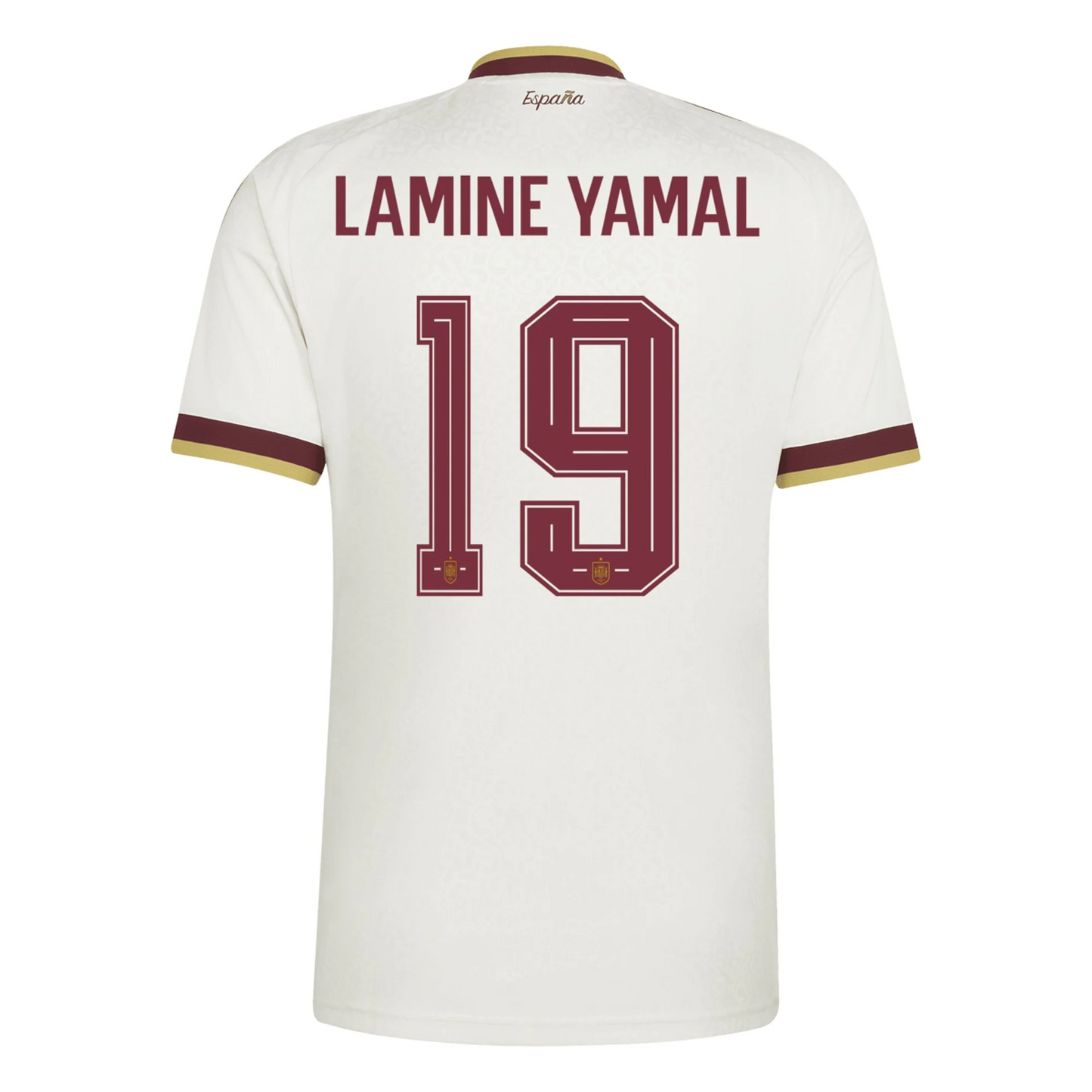 Spain 2026 Away Jersey Lamine Yamal #19 - 2 Stars