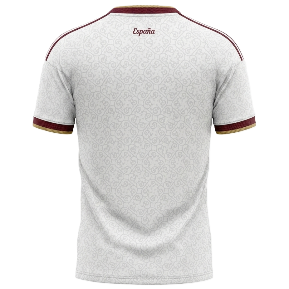 Spain 2026 Away Button-Up Jersey - 2 Stars
