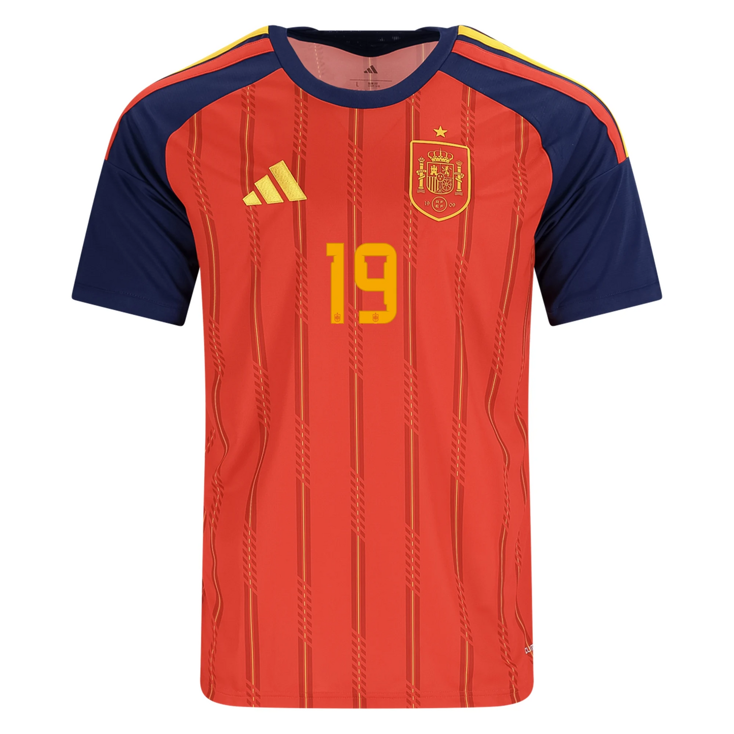 Spain 2026 Home Jersey Lamine Yamal #19