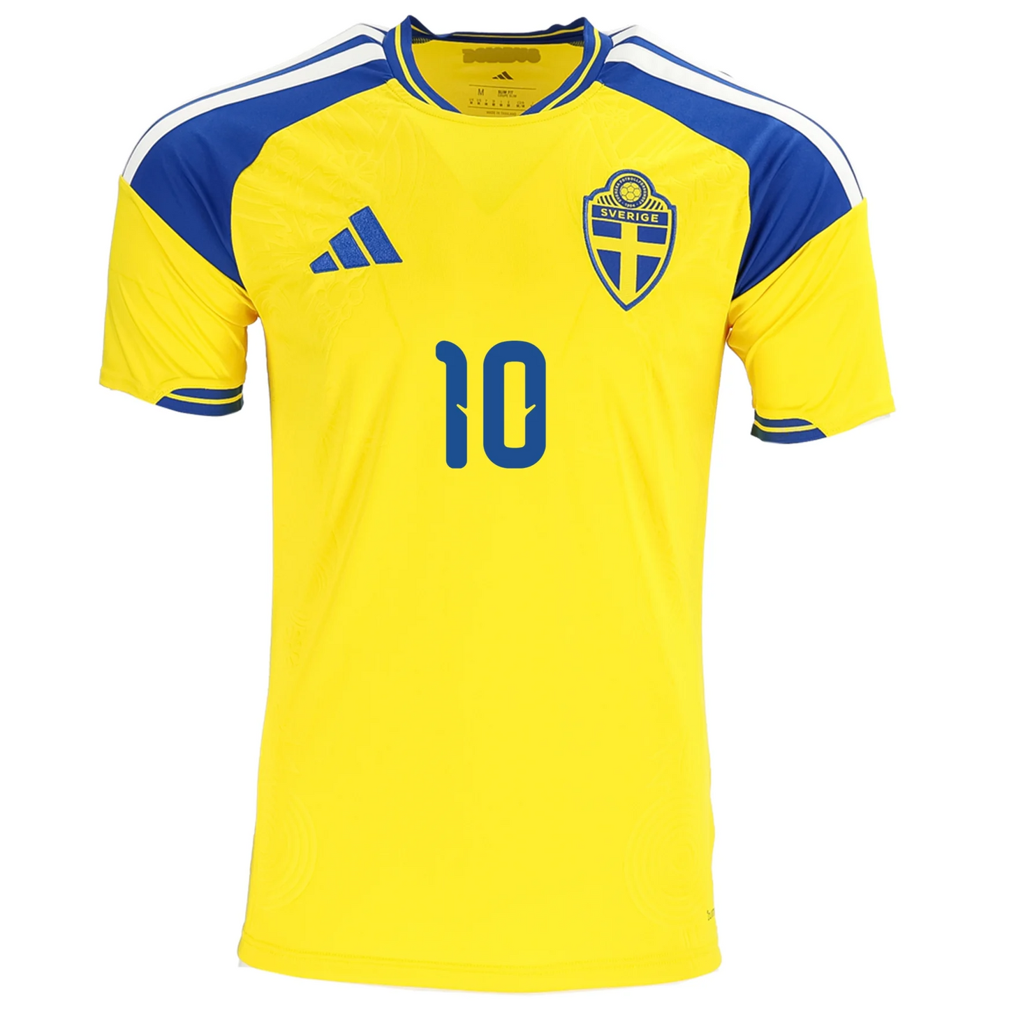 Sweden 2026 Home Jersey Zlatan Ibrahimović #10