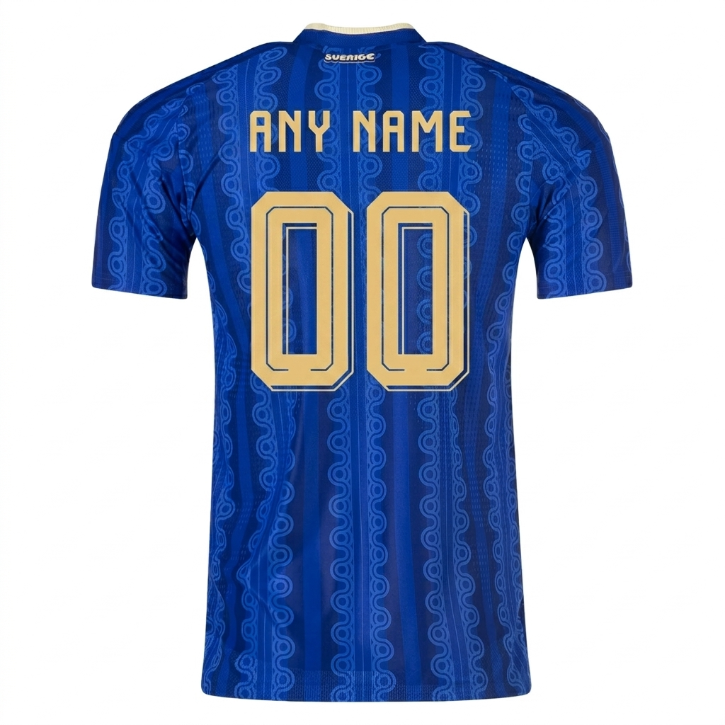 Sweden 2026 Away Jersey Custom