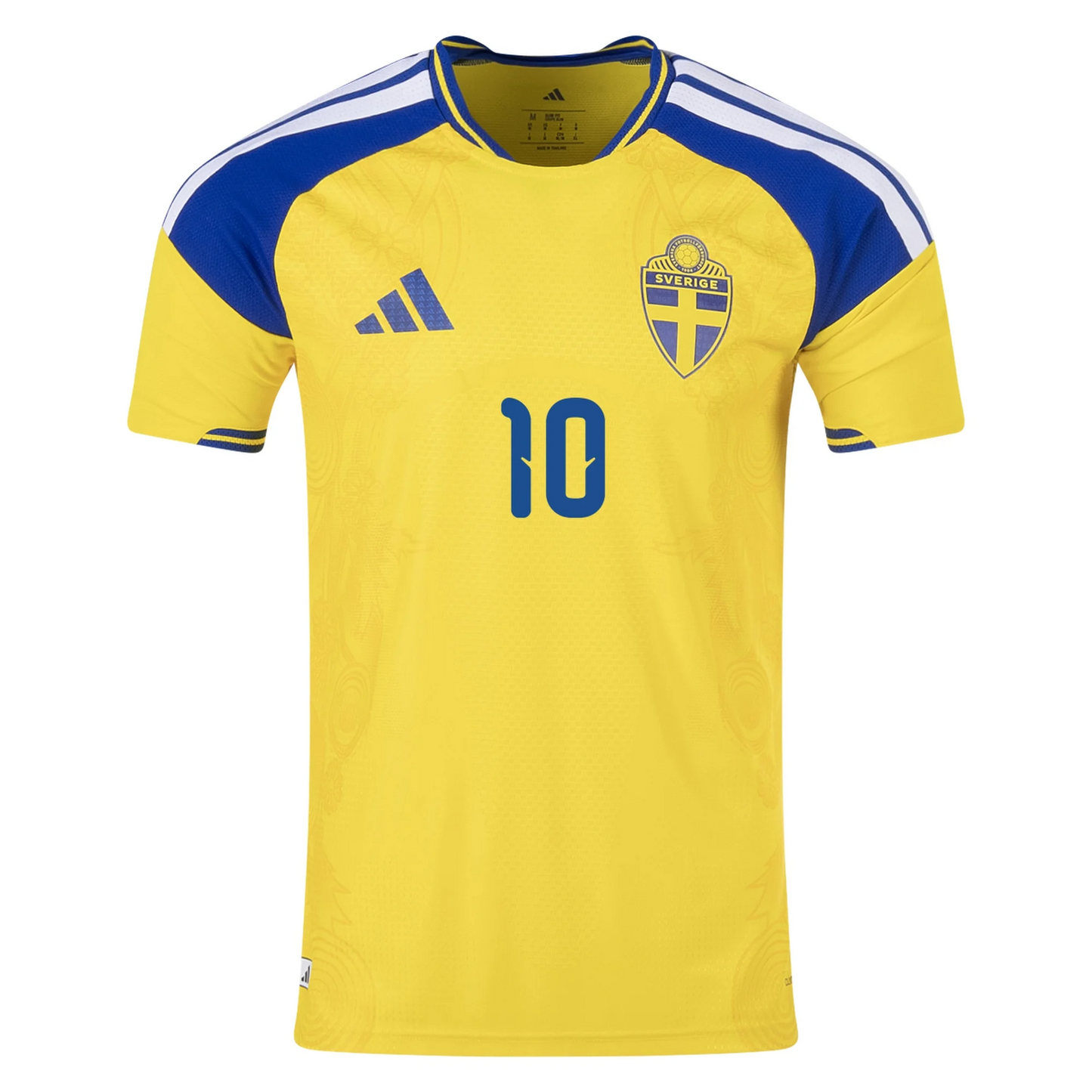 Sweden 2026 Home Jersey Zlatan Ibrahimović #10