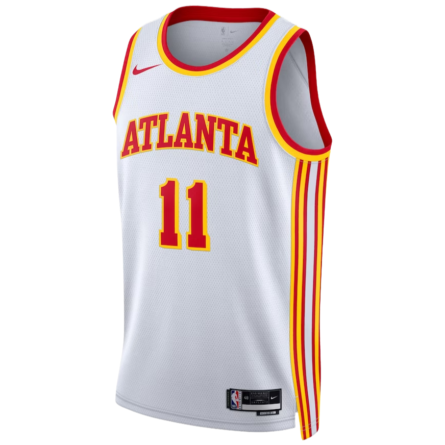 Atlanta Hawks White Association Jersey Trae Young #11