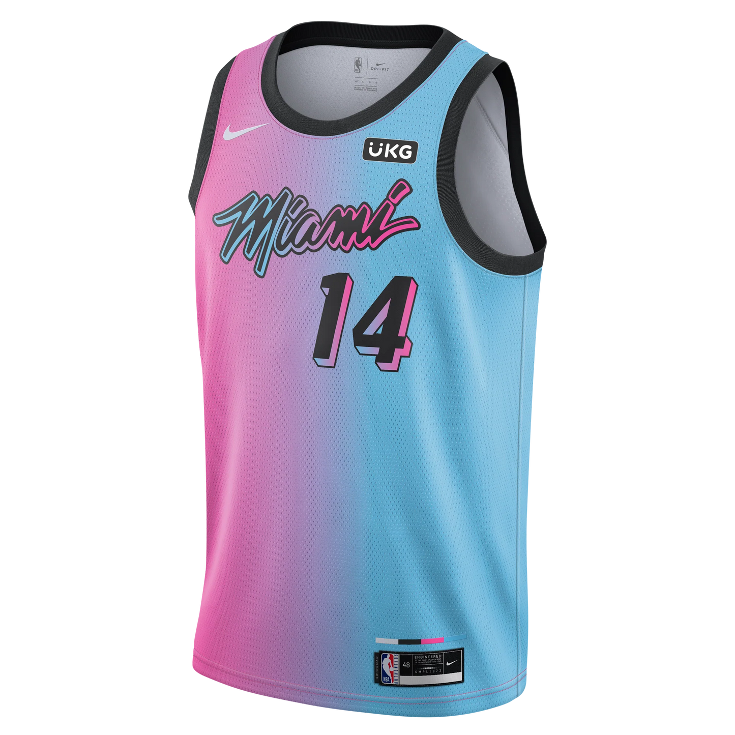 Miami Heat Pink ViceVersa Jersey Tyler Herro #14