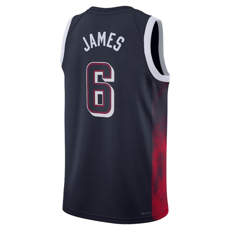 USA Basketball 2024 Lebron Navy Jersey The 90 Minute