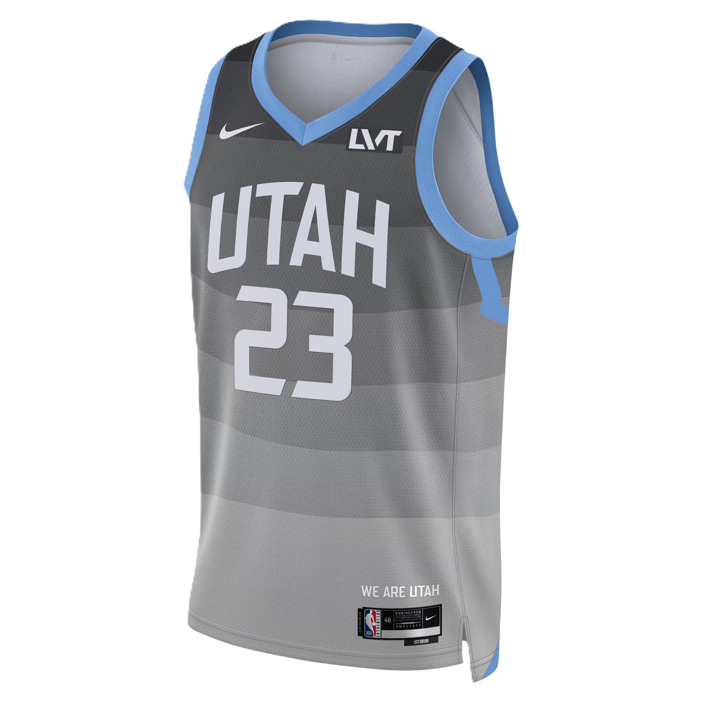 Utah Jazz Gray 2025-2026 City Edition Jersey Lauri Markkanen #23