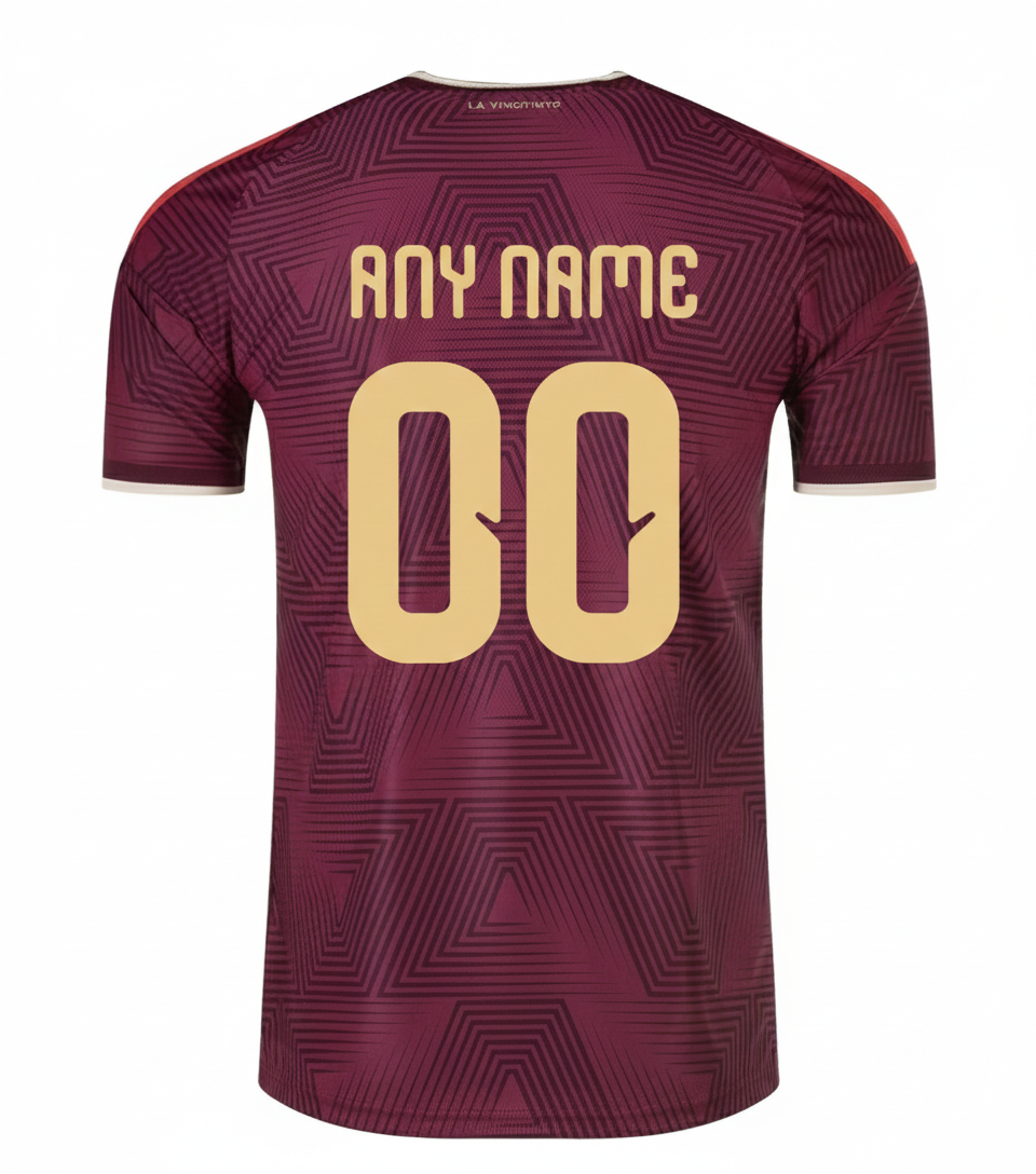 Venezuela 2026 Home Jersey Custom