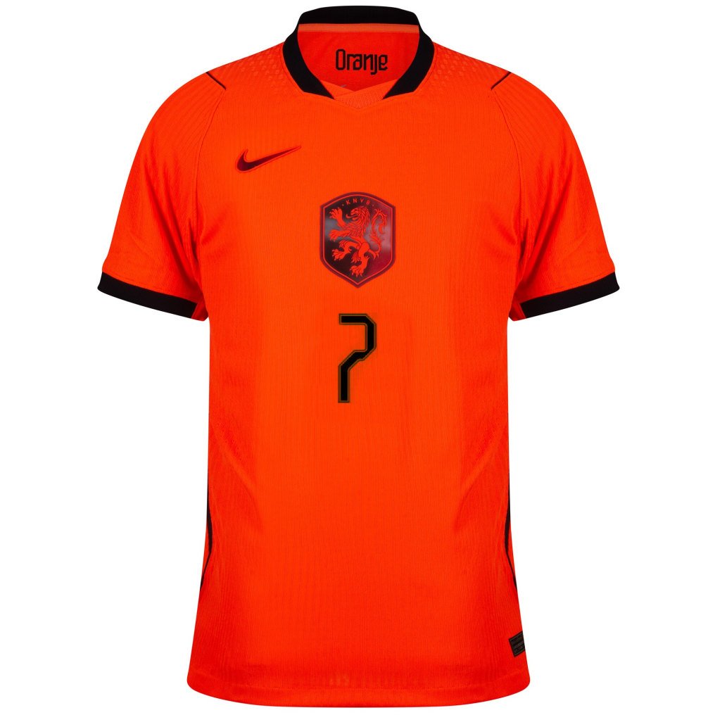 Netherlands 2026 Home Jersey Xavi Simons #7