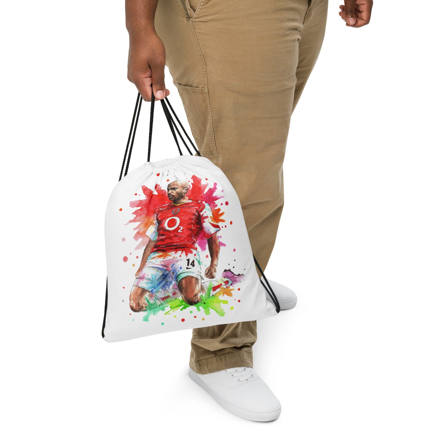 Arsenal Thierry Henry Vintage Drawstring bag - The 90+ Minute