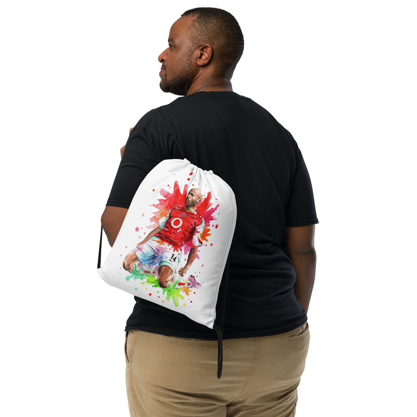 Arsenal Thierry Henry Vintage Drawstring bag - The 90+ Minute