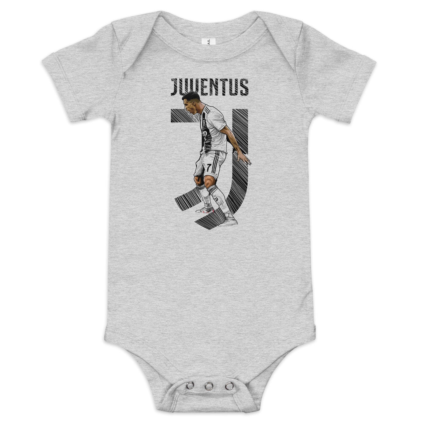 CR7 Juventus Siuu Baby Onesie