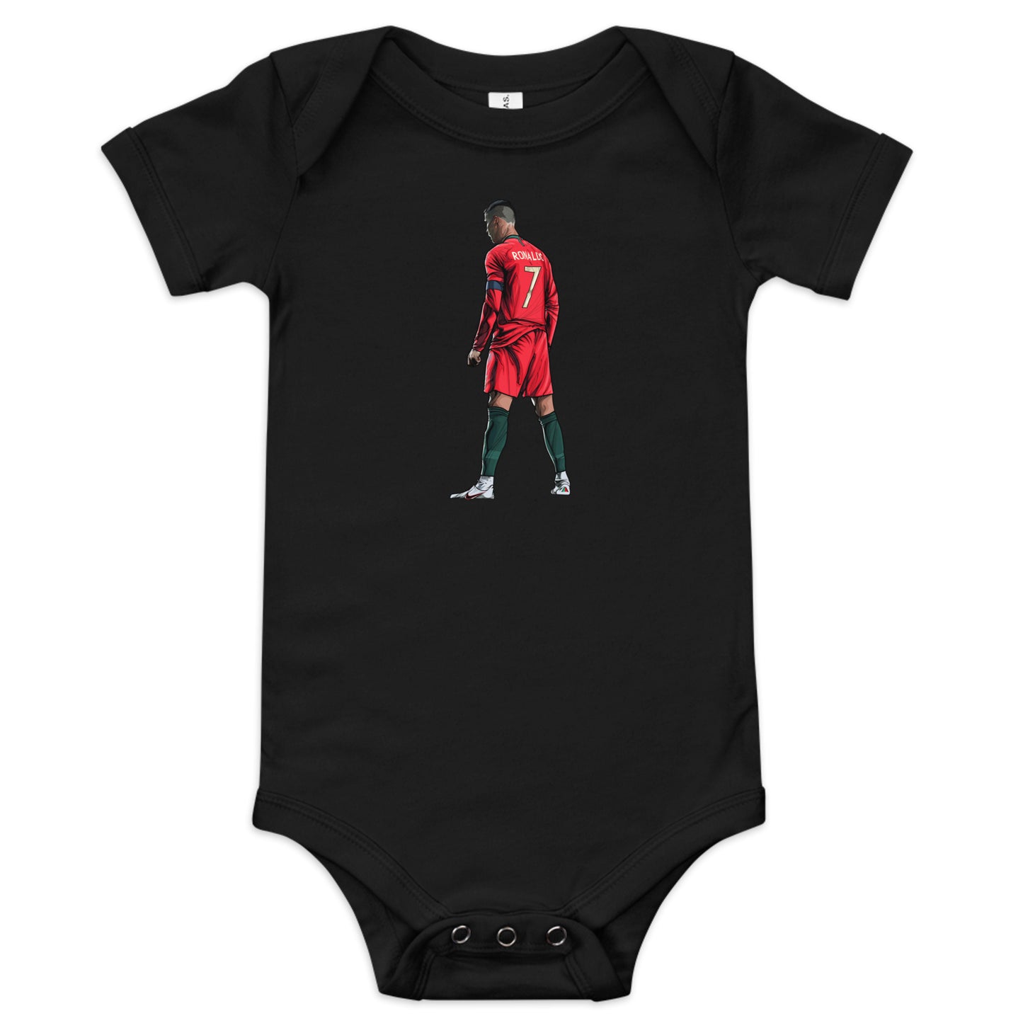 CR7 Free Kick Pose Portugal Baby Onesie