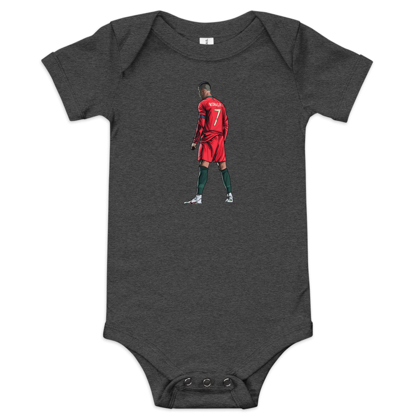 CR7 Free Kick Pose Portugal Baby Onesie