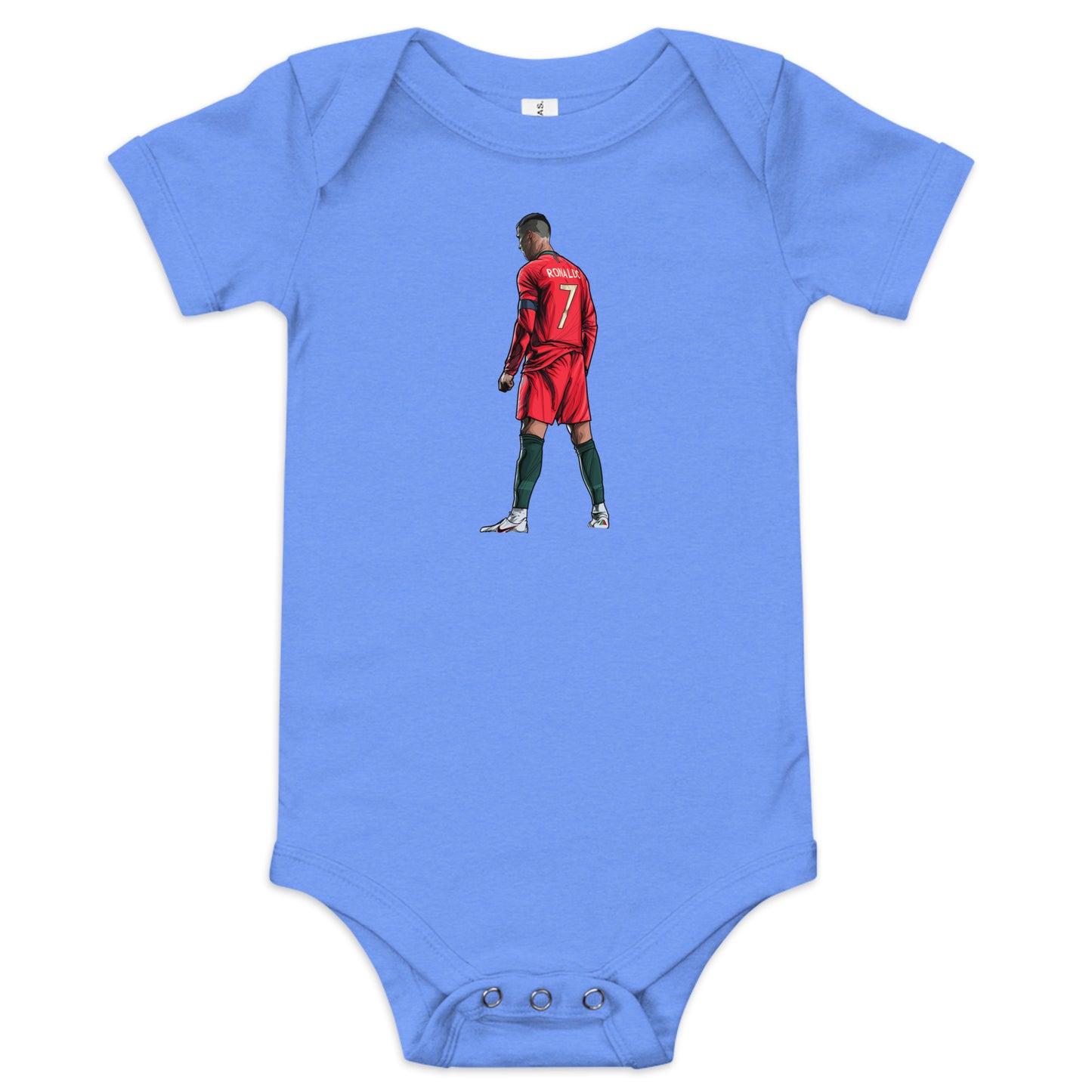 CR7 Free Kick Pose Portugal Baby Onesie