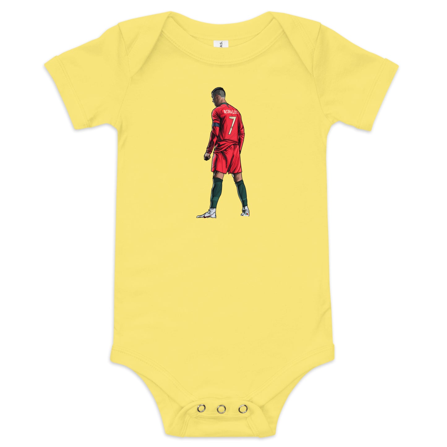 CR7 Free Kick Pose Portugal Baby Onesie