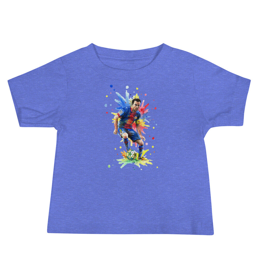 Xavi Barcelona Baby Jersey Short Sleeve Tee