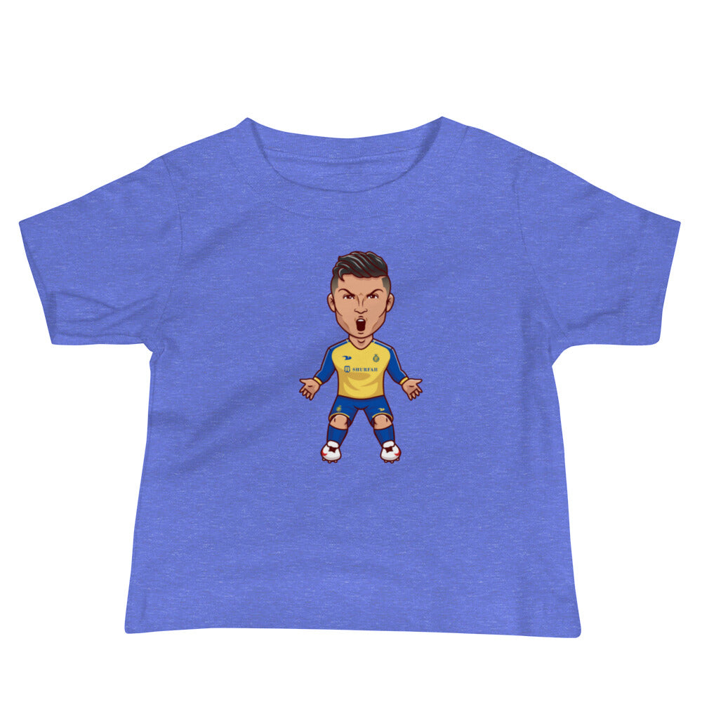 Al Nassr Ronaldo Baby Jersey Short Sleeve Tee