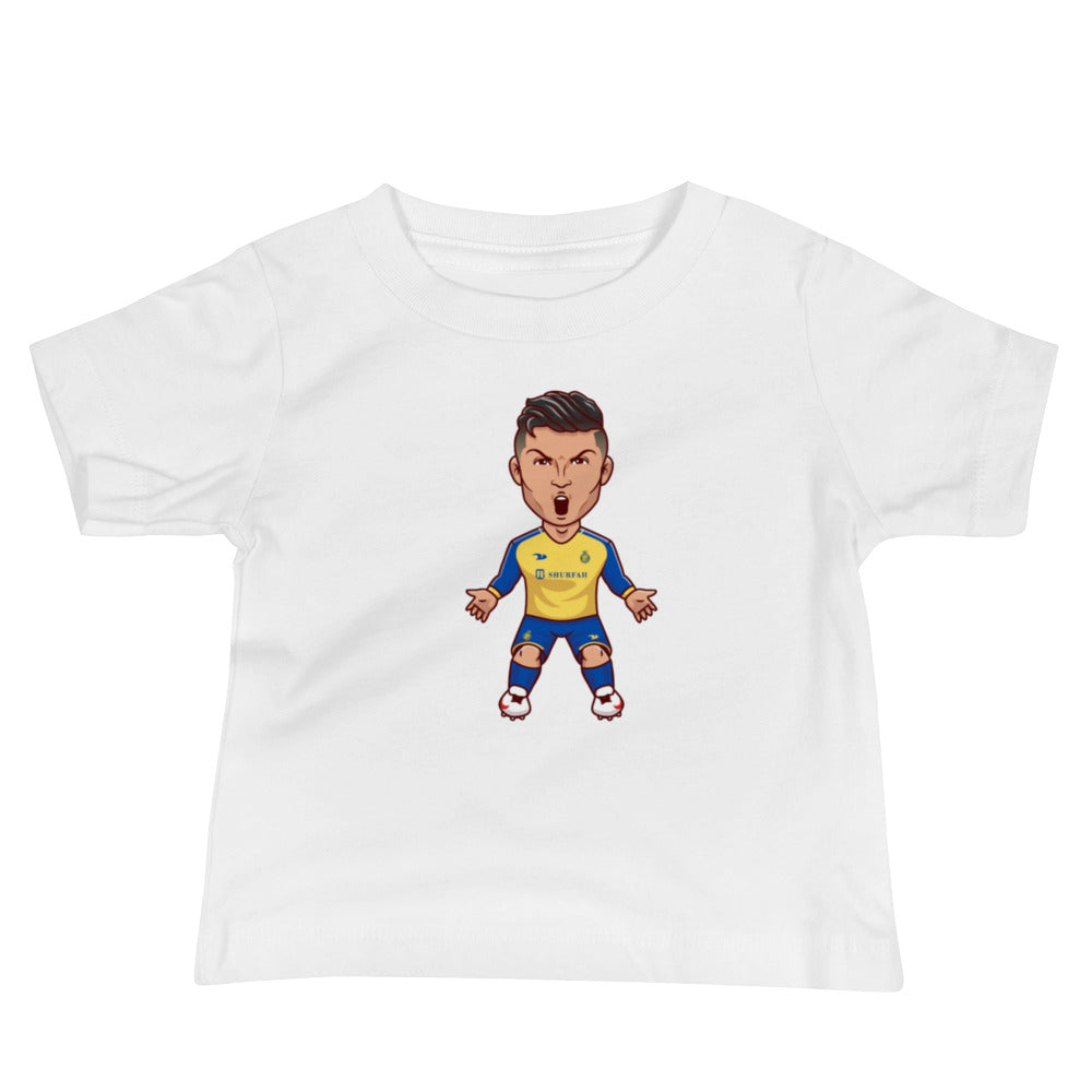 Al Nassr Ronaldo Baby Jersey Short Sleeve Tee