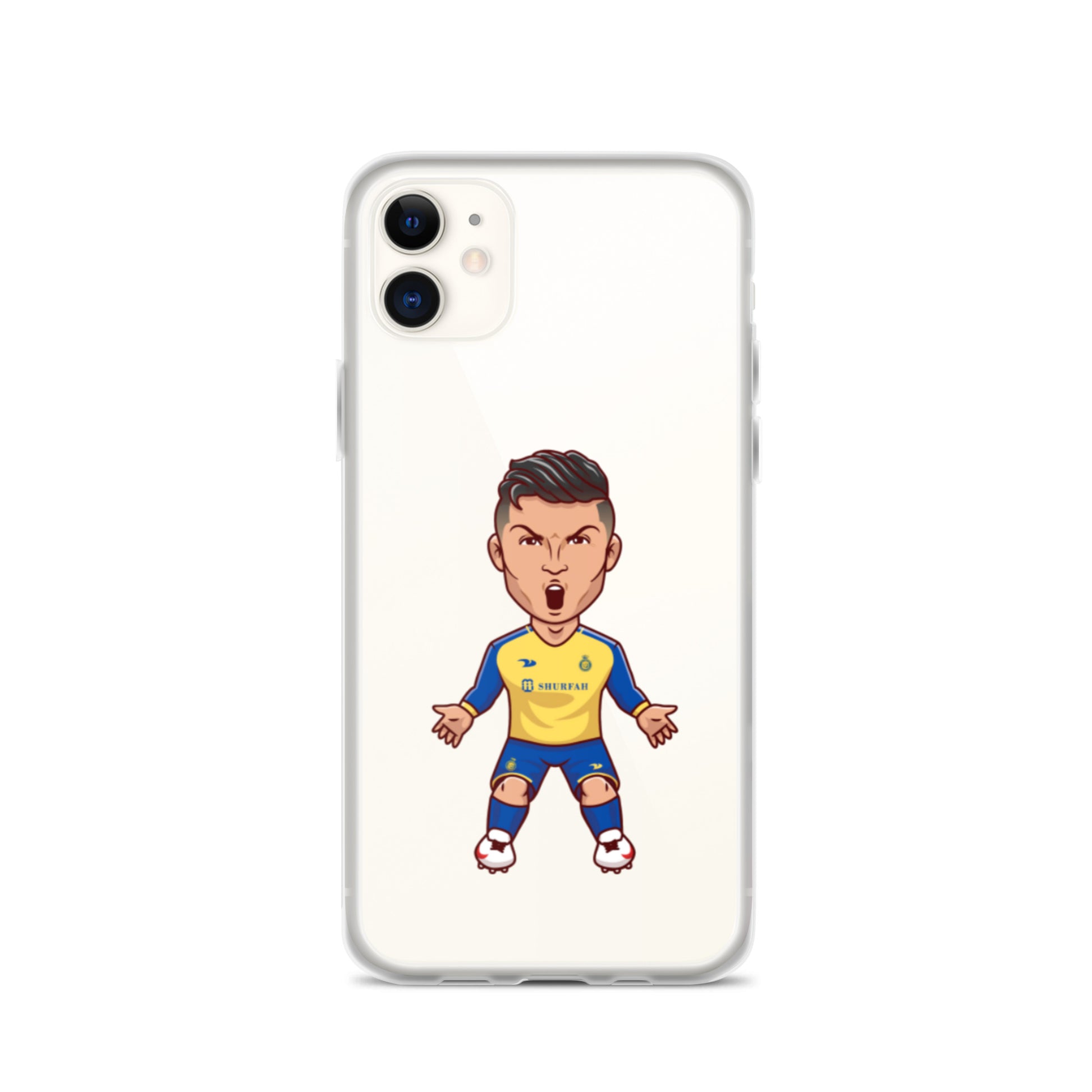 AL Nassr Ronaldo Clear Phone Case for iPhone® - The 90+ Minute