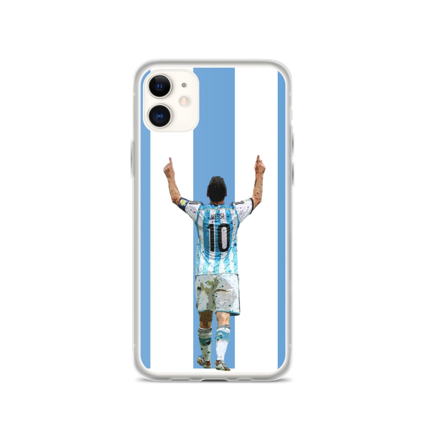 Messi Celebration Argentina Clear Case for iPhone® - The 90+ Minute