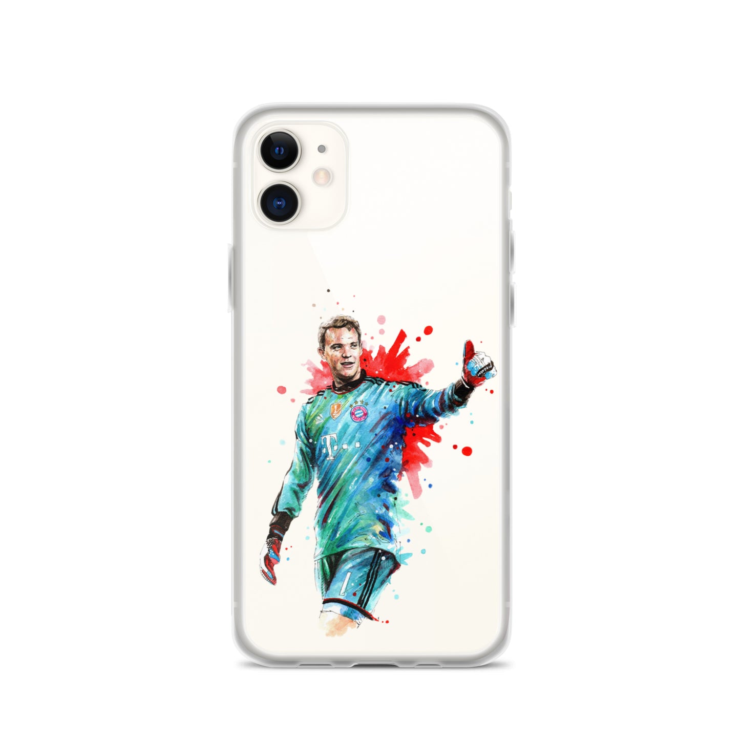 Bayern Neuer Vintage Clear Case for iPhone® - The 90+ Minute