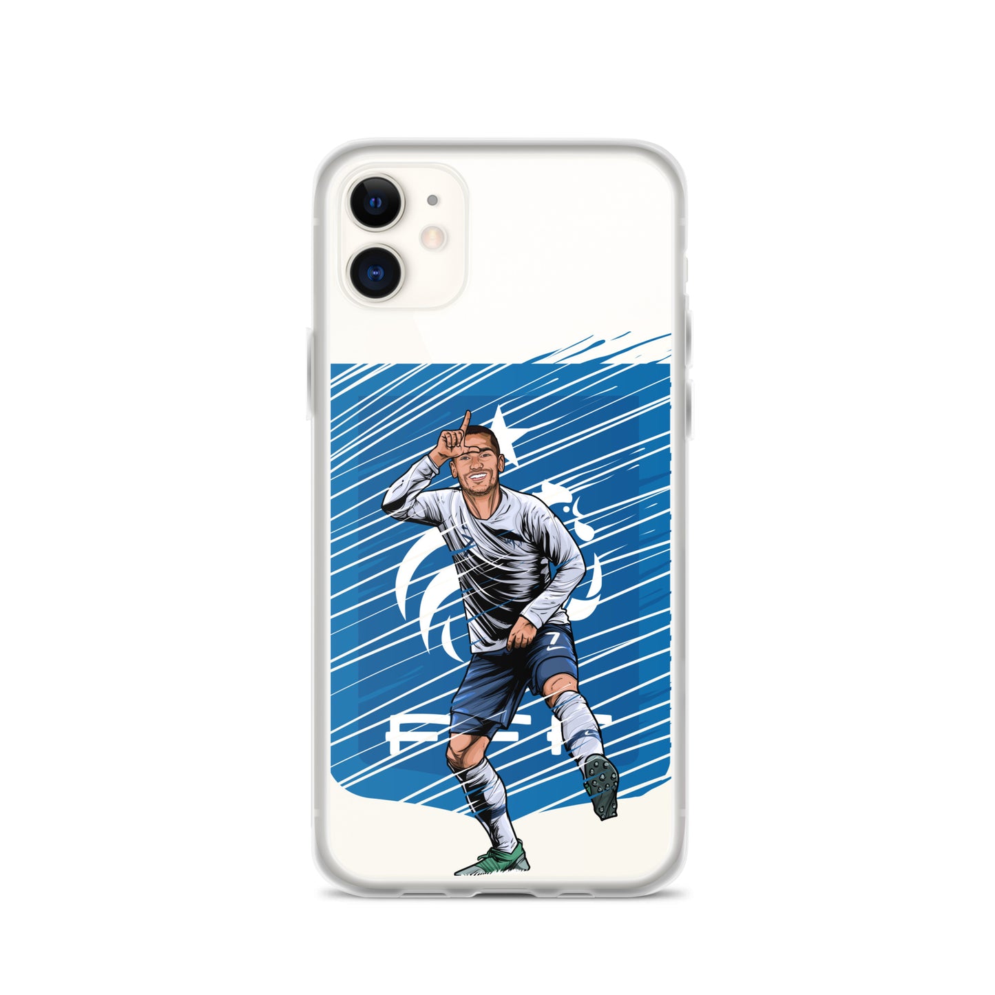 France Griezmann L Celebration Clear Case for iPhone® - The 90+ Minute