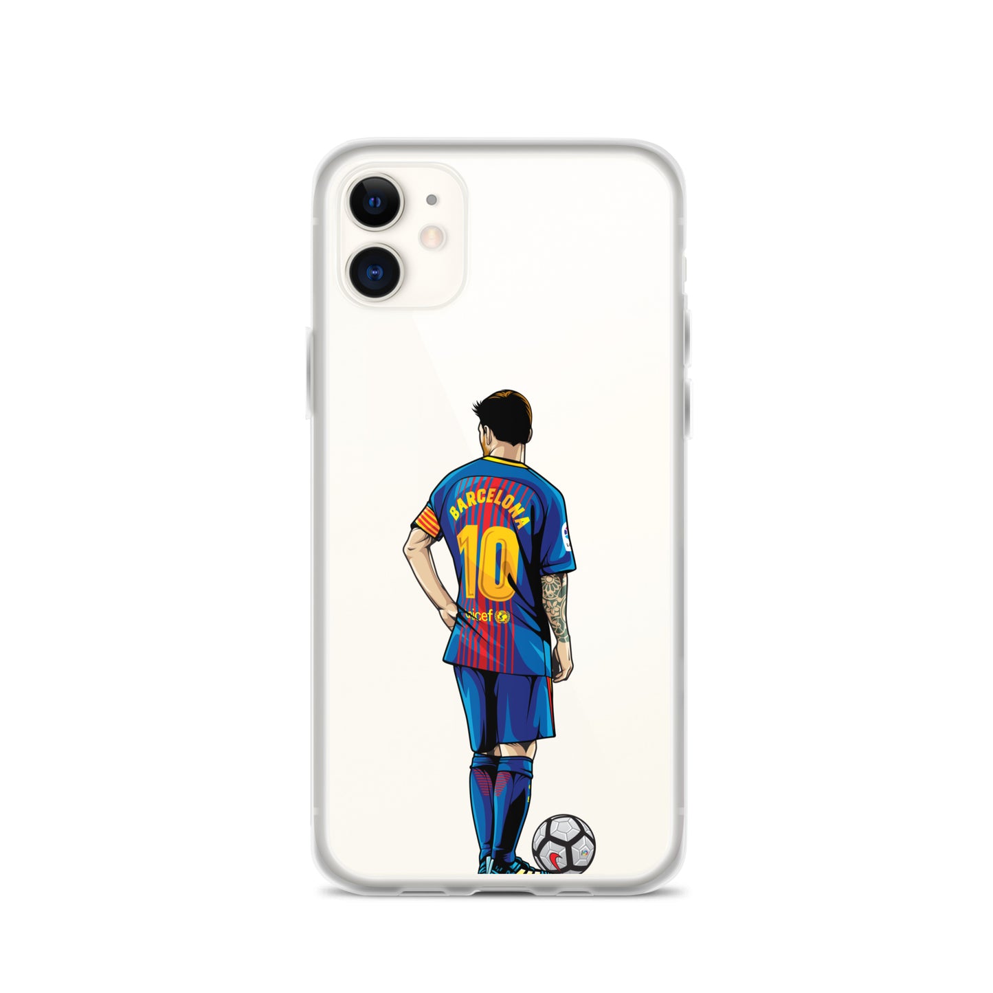 Messi's Last Game with Barcelona Clear Case for iPhone®