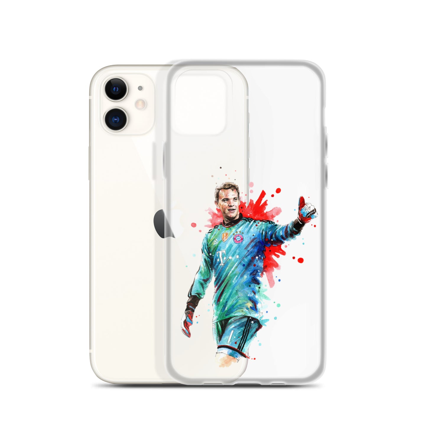 Bayern Neuer Vintage Clear Case for iPhone® - The 90+ Minute