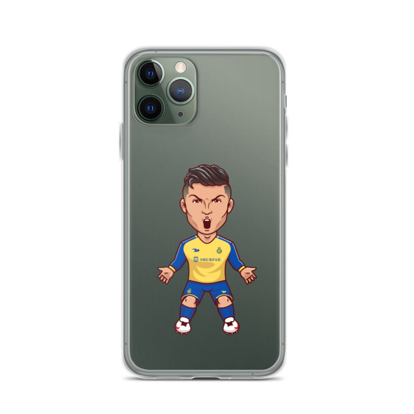 AL Nassr Ronaldo Clear Phone Case for iPhone® - The 90+ Minute