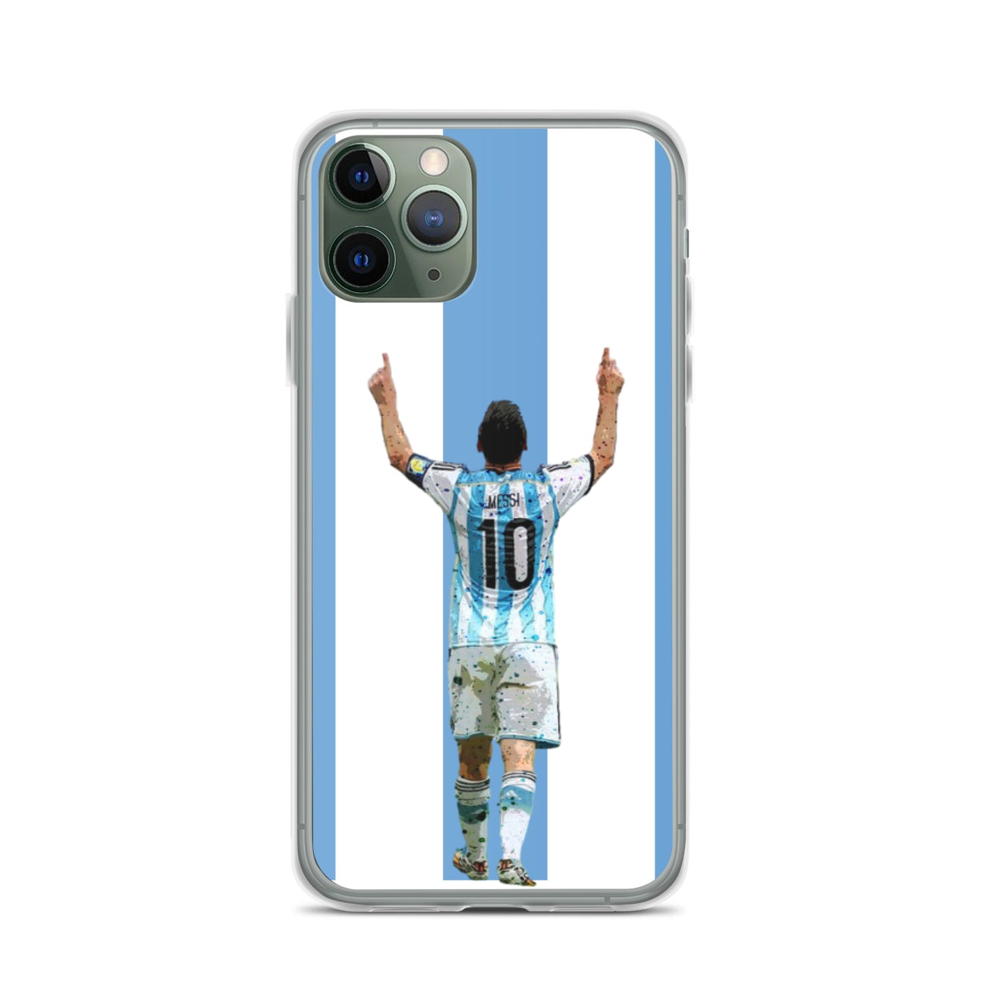 Messi Celebration Argentina Clear Case for iPhone® - The 90+ Minute