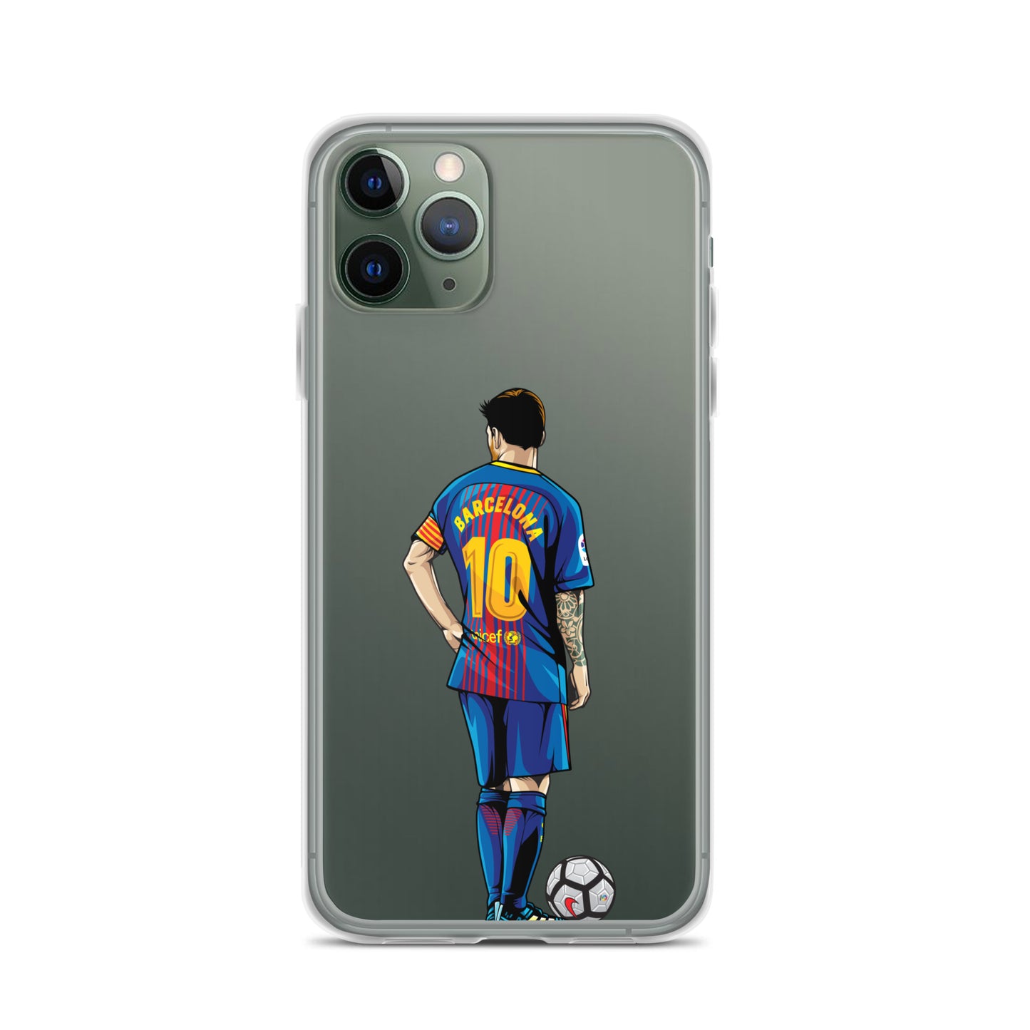 Messi's Last Game with Barcelona Clear Case for iPhone®