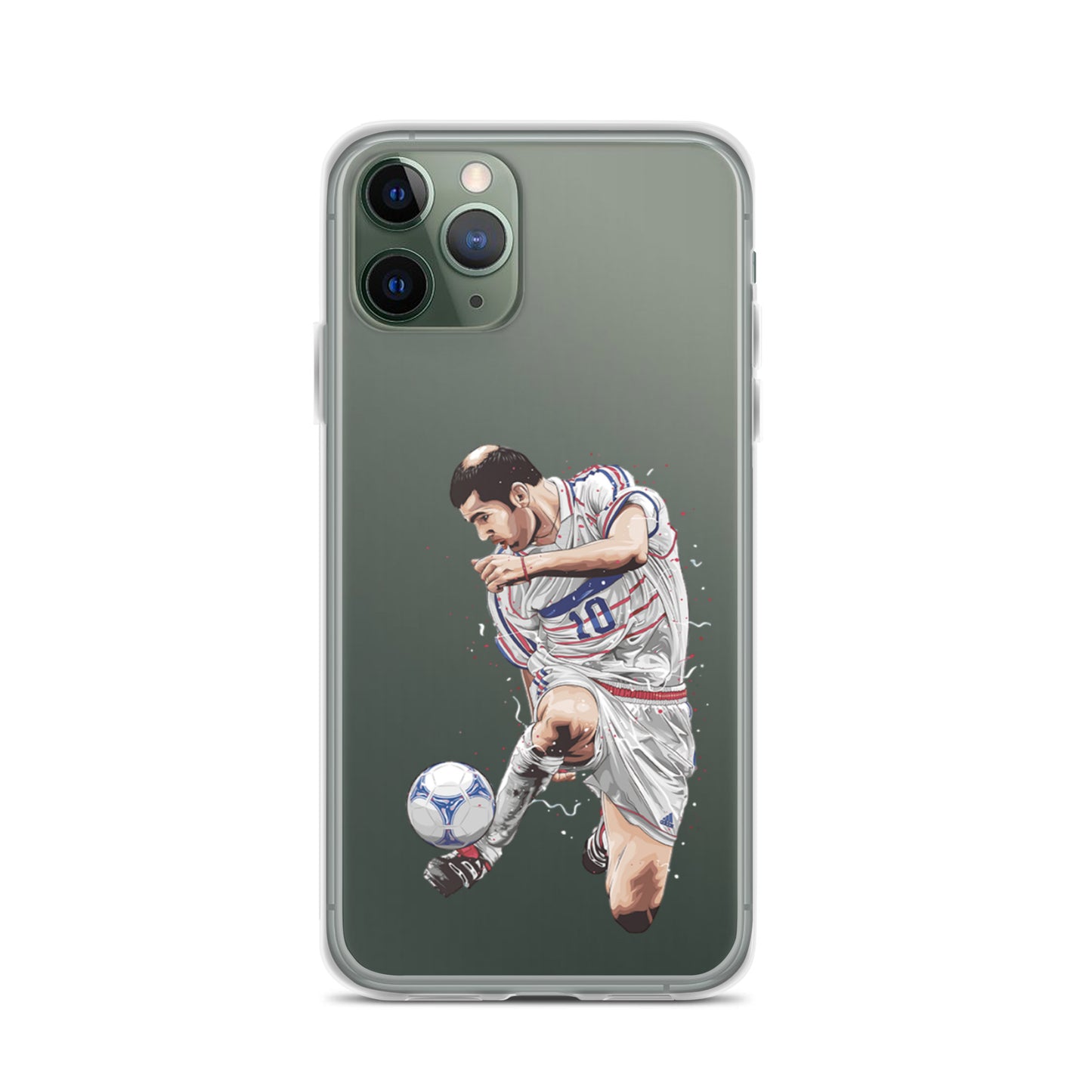 Zizou France Clear Case for iPhone®