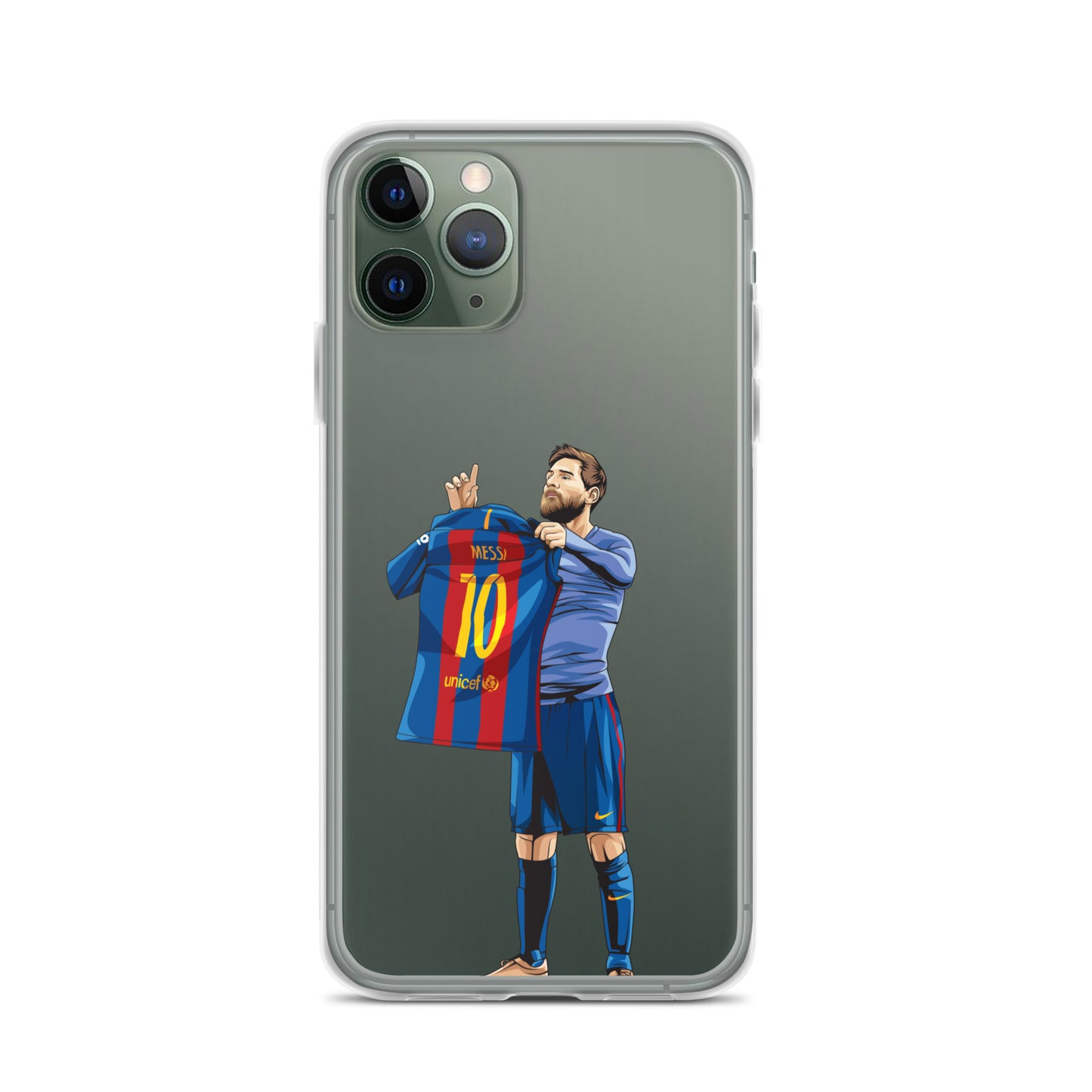 El Clasico Iconic Messi Celebration Clear Case for iPhone®