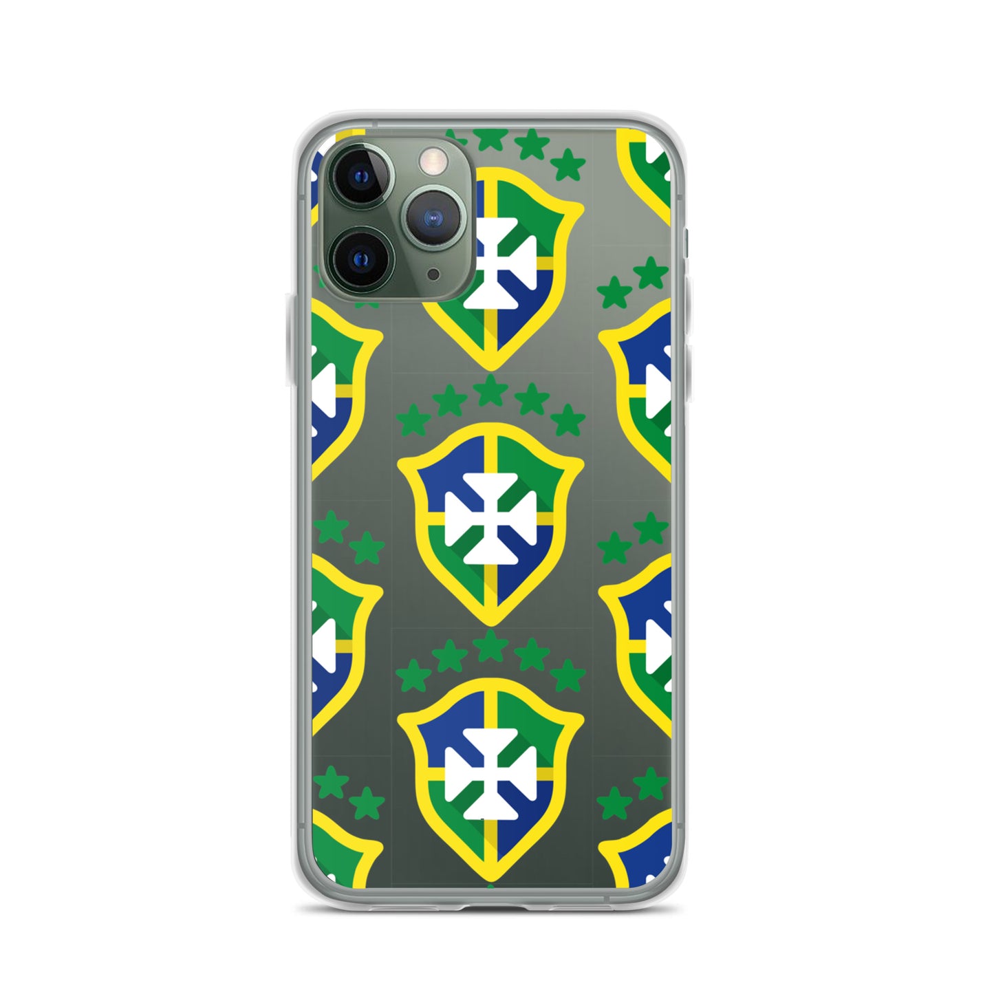 Brazil Crest Clear Case for iPhone®