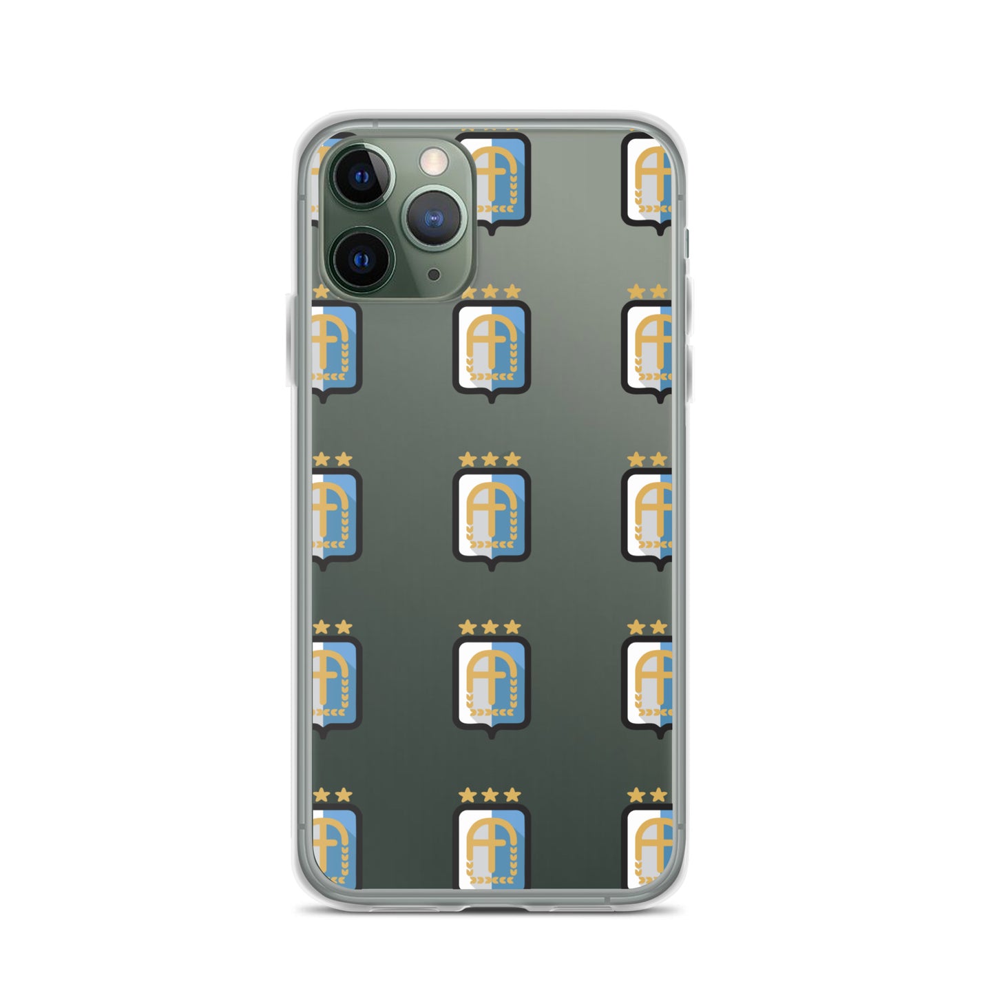 Argentina Vintage Logo 3 Stars Clear Case for iPhone®