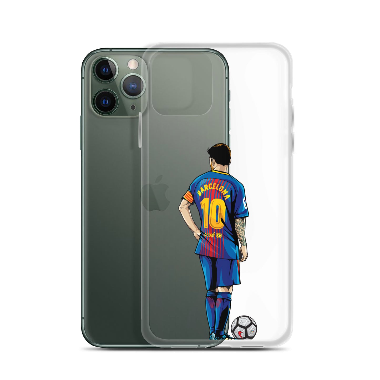 Messi's Last Game with Barcelona Clear Case for iPhone®