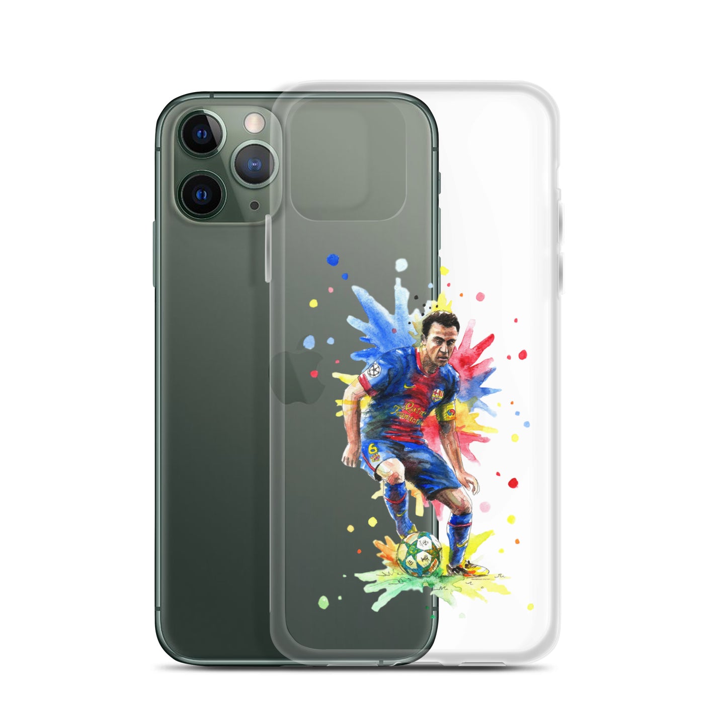 Xavi Barcelona Clear Case for iPhone®