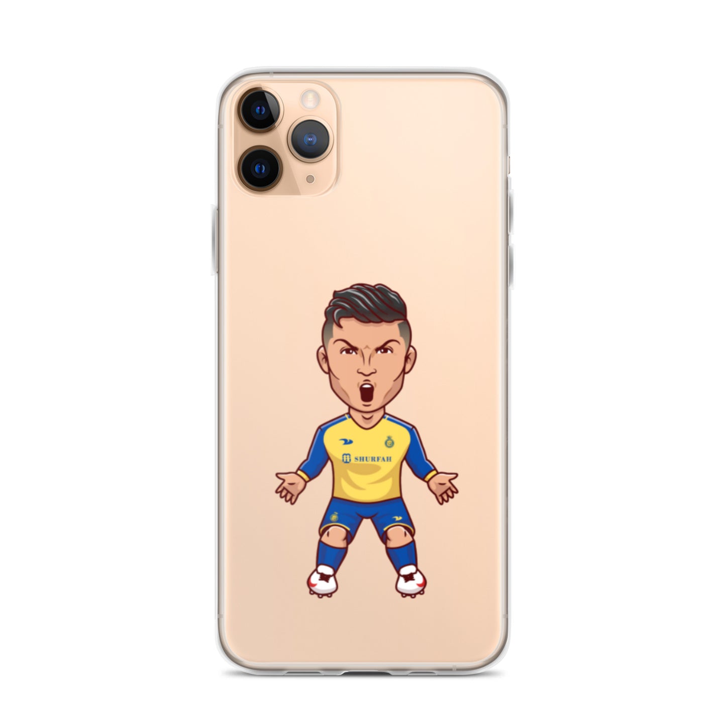 AL Nassr Ronaldo Clear Phone Case for iPhone® - The 90+ Minute