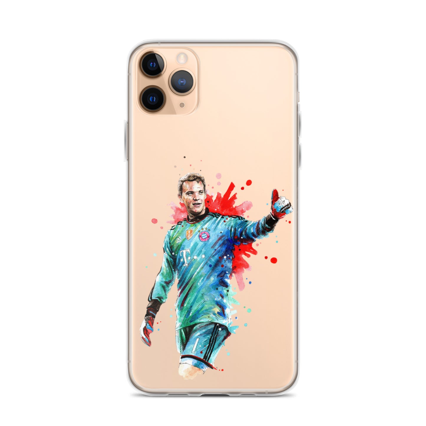 Bayern Neuer Vintage Clear Case for iPhone® - The 90+ Minute