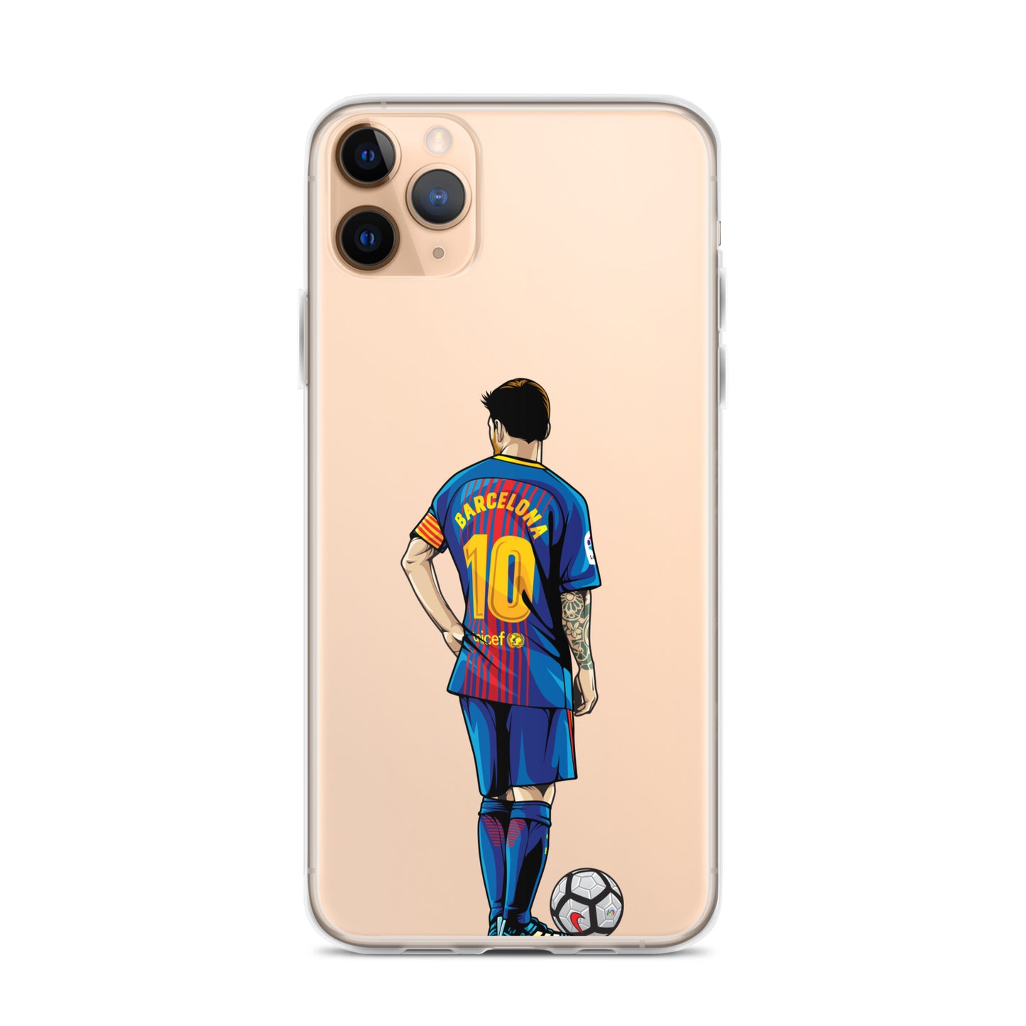 Messi's Last Game with Barcelona Clear Case for iPhone®