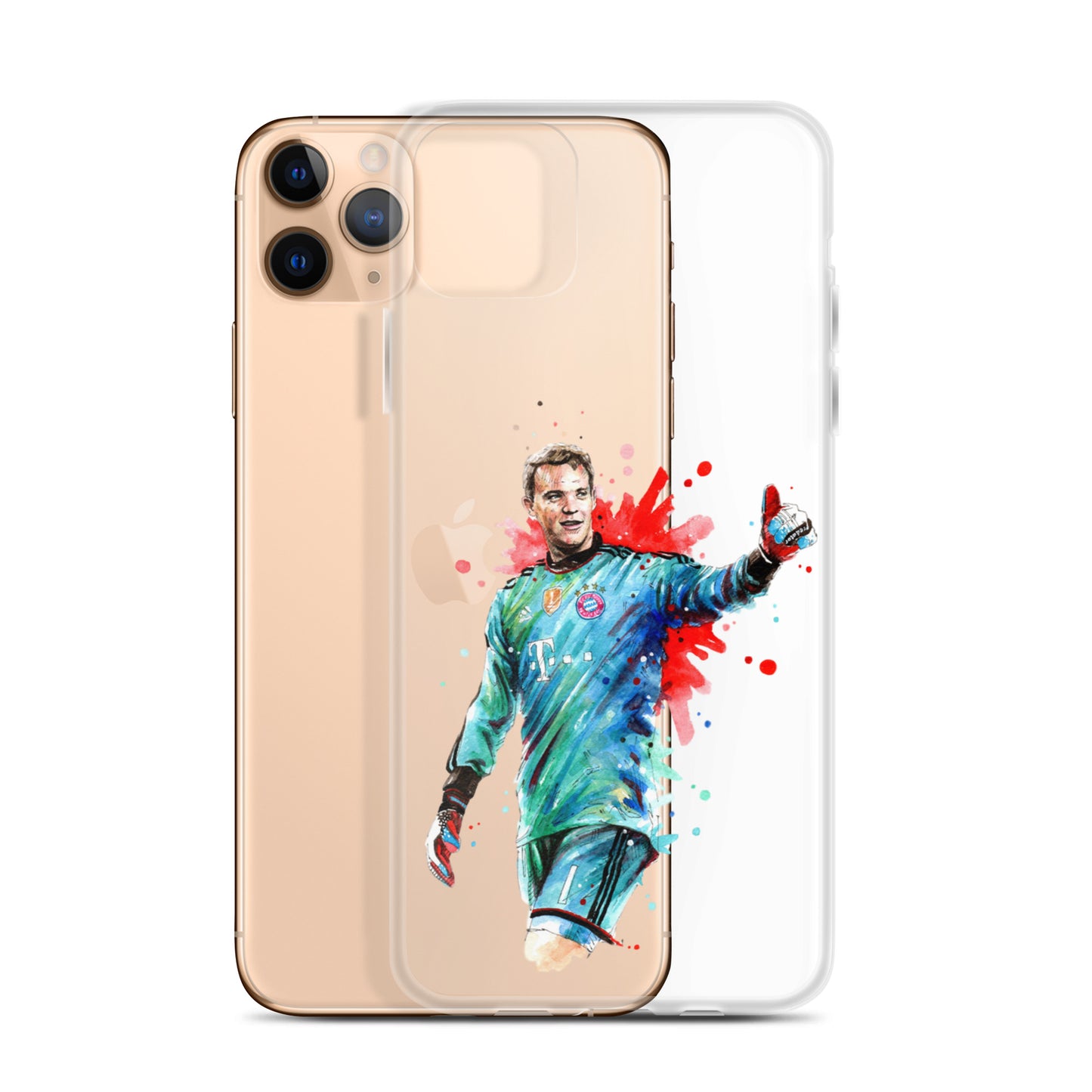 Bayern Neuer Vintage Clear Case for iPhone® - The 90+ Minute