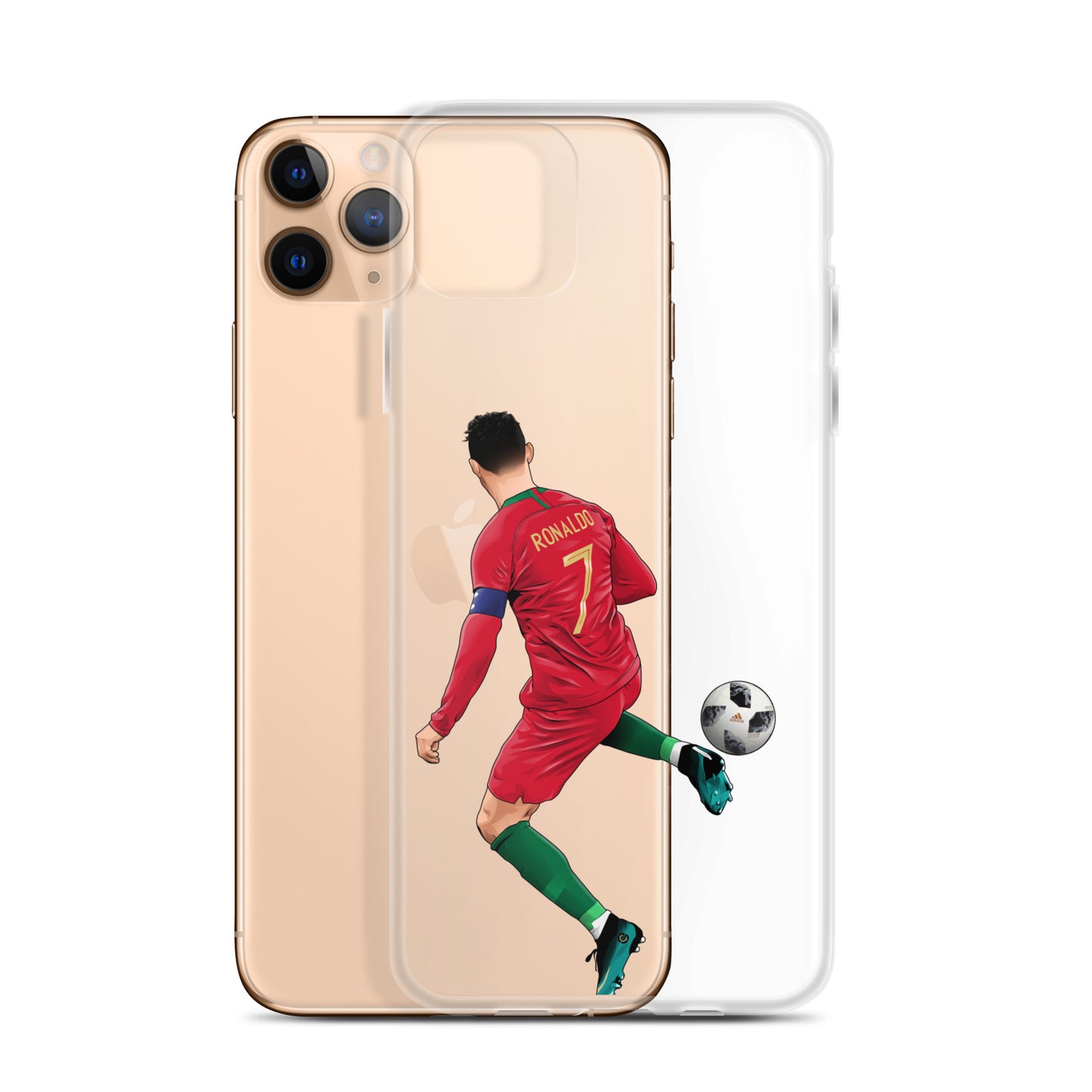 CR7 Portugal Ronaldo #7 Clear Case for iPhone®
