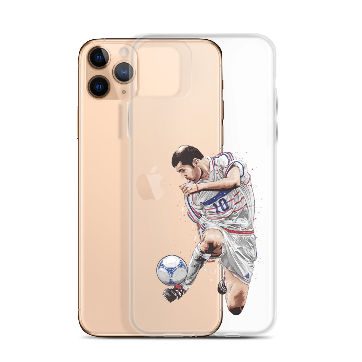 Zizou France Clear Case for iPhone®
