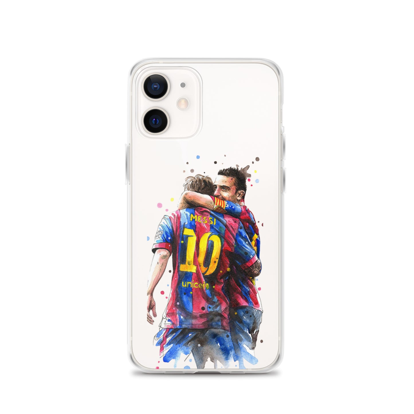 Messi & Xavi Barcelona days Clear Case for iPhone®