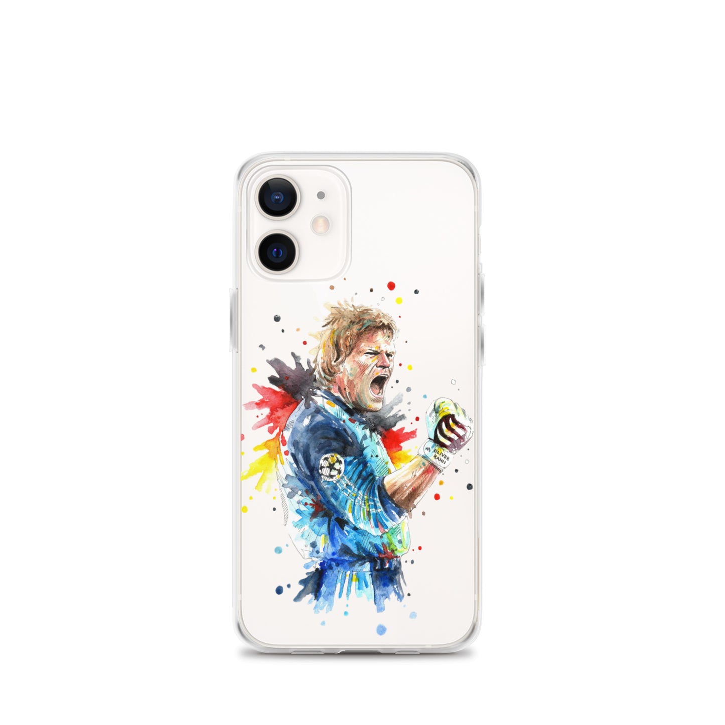 Germany Oliver Kahn Vintage Clear Case for iPhone® - The 90+ Minute