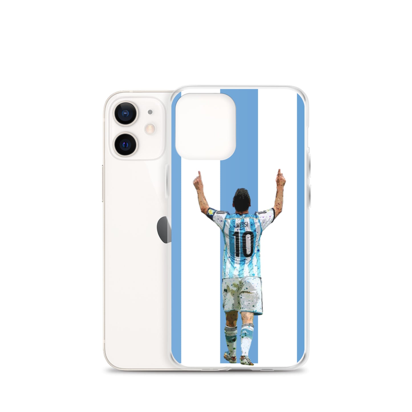 Messi Celebration Argentina Clear Case for iPhone® - The 90+ Minute