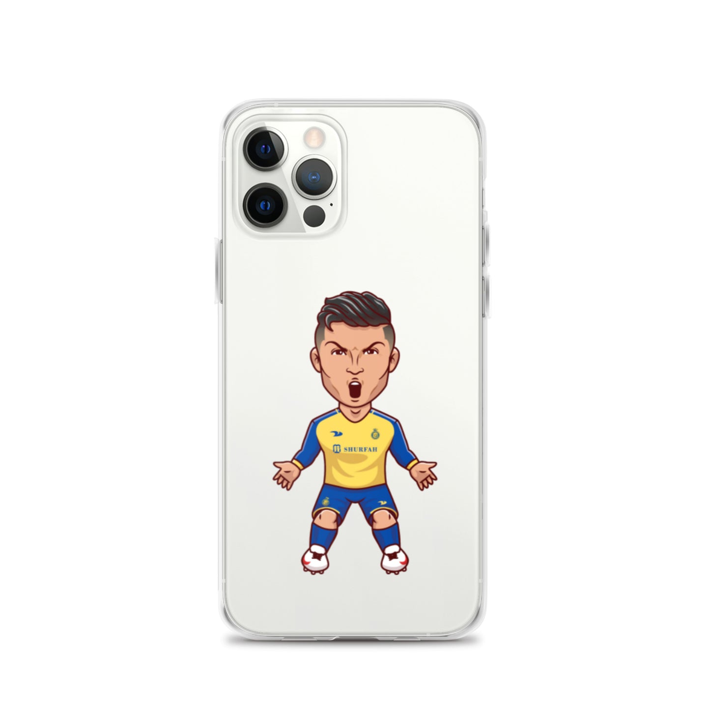 AL Nassr Ronaldo Clear Phone Case for iPhone® - The 90+ Minute